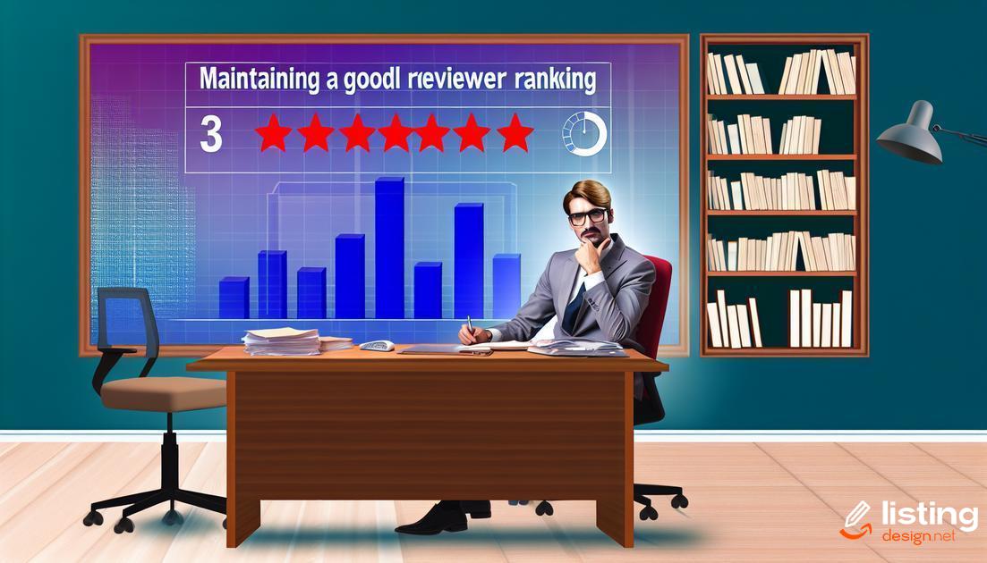 Maintaining a Good Reviewer Ranking